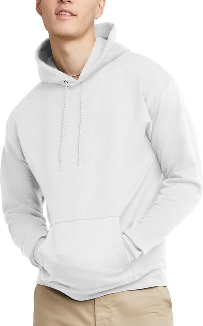 Men's Long Sleeve Hooded Sweater Coat
