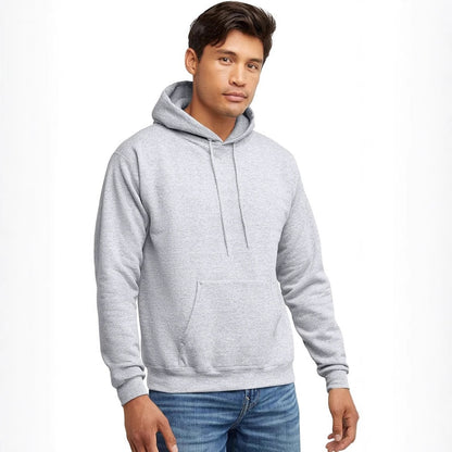 Men's Long Sleeve Hooded Sweater Coat